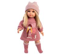Muñeca Llorens 35 cm - Las Lindas Muñecas - Elena - 35 cm / Cuerpo de tela con extremidades de vinilo