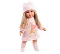 Muñeca Llorens 35 cm - Las Lindas Muñecas - Elena - 35 cm / Cuerpo de tela con extremidades de vinilo
