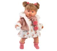 Muñeca Llorens que llora 42 cm - Los Llorones - Alexandra Llorona - 42 cm / Cuerpo de tela con extremidades de vinilo