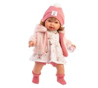 Muñeca Llorens que llora 42 cm - Los Llorones - Carla Llorona - 42 cm / Cuerpo de tela con extremidades de vinilo