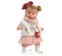 Muñeca Llorens que llora 42 cm - Los Llorones - Julia Llorona - 42 cm / Cuerpo de tela