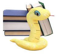 Muñeca Lunar Serpent - Mascota del festival chino, figura navideña | Accesorio de bendición tradicional, escultura de animales de terciopelo, decoración del sofá, recuerdo de entrada, adorno de consol
