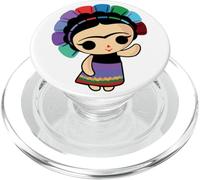 Muñeca María de Trapo Querétaro Artesanal Mexicana Otomí PopSockets PopGrip para MagSafe