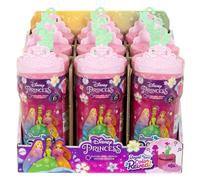 Muñeca Mattel Disney Princess HRN63 Mini Royal Color Reveal sorpresa multicolor