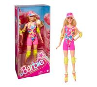 Barbie - Muñeca Patinadora con Outfit Neón y Accesorios ㅤ