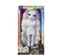 RAINBOW HIGH Shadow High Natasha Zima - Muñeca de Moda en Escala de Grises de 28 cm, Pelo y Traje Blancos, Bolso con Estilo, Bonito Regalo para Niños de 4 a 10 Años