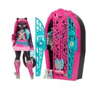 Muñeca Monster High - MATTEL - Skulltimate Wave 6 Catty - Rosa - Duradera - 6-10 años
