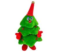 Muñeca Musical Del Árbol De Navidad - ABS Con Pilas, Juguete Animado, Decoración Que Habla Y Canta | Niños Niños Niñas Niño Vacaciones Cumpleaños Ventana Dormitorio Sala Apartamento Estante Mesa