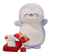 Muñeca Pingüina - Muñeca Pingüina Respiratoria | Lindo Animal De Peluche | Penguin Calmante | Baby Sleep Companion Solding Doll Para La Guardería Relajación De La Casa Cumpleaños Diarios Diarios Viaje