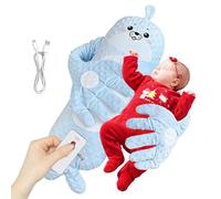 Muñeca portátil de dibujos animados durmiendo: cómodo calmante ampliamente utilizado con patrones infantiles | viajes, lactancia, maternidad, niños, habitación de los niños, dormitorio