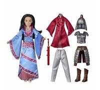 Muñeca Princesa Disney Mulan 2 con accesorios
