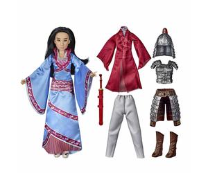 Muñeca Princesa Disney Mulan 2 con accesorios