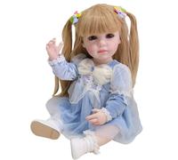 Muñeca realista de 55 cm con brazos y piernas que se puede lavar a mano, muñeca realista hecha a mano