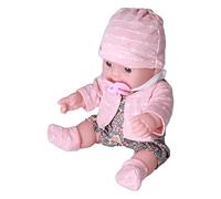 Muñeca Realista de bebé Reborn, Juguete de Cuerpo Suave de 12 Pulgadas para Regalo de Cumpleaños para Niños, Muñeca de Moda Blanca Lavable para Actividades Preescolares (Q12G-002C-026 Floral