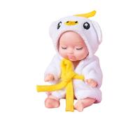 Muñeca realista para niños, muñeca realista para niños - Lindos juguetes para muñecas,Juguetes para muñecas renacidas, muñeca de cuerpo suave de 4,3 pulgadas, de vida real para bam