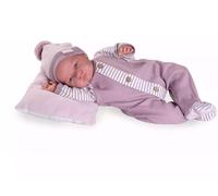 Muñeca Reborn «Berta» con pijama.