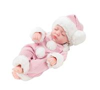 Muñeca Reborn de Vinilo Suave de Alta Simulación, Juguete para bebé para Desarrollar la Inteligencia y la Coordinación del Cerebro Manual (Generictfbgw3psr9-200624HB01-4)