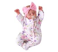 Muñeca Reborn Femenina 20 Pulgadas - Muñeca Recién Nacido Realista con Cuerpo Suave, Ropa y Accesorios Incluidos - Muñeca Reborn para Niños a partir de 3 Años