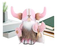 Muñeca vikinga,Muñeca vikingo - Miniatura de de granja | Hacha de sujeción y escudo con capa, decoración de guerrero sueco medieval en miniatura para decoraciones de mesa con estante de bandeja escalo
