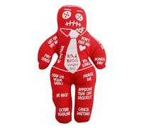 Muñeca Voodoo Curse - Juguete suave hecho a mano, figura peculiar | Mini figura de peluche coleccionable de Troll, decoración creativa hecha a mano con personajes textiles para decoración de arte