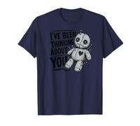 Muñeca vudú Divertida con Texto en inglés «I've Been Thinking About You» Camiseta