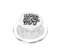 Muñeca vudú Divertida con Texto en inglés «I've Been Thinking About You» PopSockets PopGrip para MagSafe