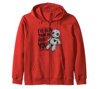 Muñeca vudú Divertida con Texto en inglés «I've Been Thinking About You» Sudadera con Capucha