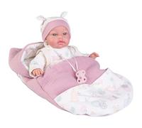 Muñecas Antonio Juan 70251 Juan Recien Nacida Baby Toneta palabritas Saco-Mochila, Multicolor, M