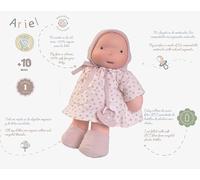 Muñecas Antonio Juan - Ariel Rosa con Capota Parejita. Organic Doll