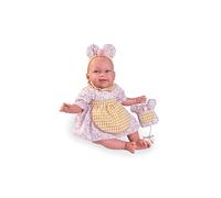 Muñecas Antonio Juan - Mi Primer Reborn Martina ratoncita con guardadientes