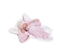 Muñecas Antonio Juan | Petit Blandito con Mantita Zorrito | Cuerpo de Tela 27 cm | Ref. 12439 - Colección 2024