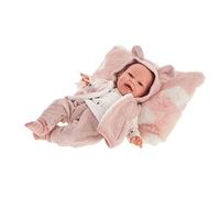 Muñecas Antonio Juan - Recien Nacida Baby Clara palabritas Chaleco orejitas