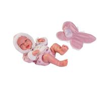 Muñecas Antonio Juan - Recién Nacida Carla con toallita Mariposa