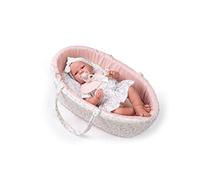 Muñecas Antonio Juan - Recién Nacida Lea con capazo de Paseo
