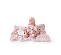 Muñecas Antonio Juan - Recién Nacida MIA Hace Pipí con Manta