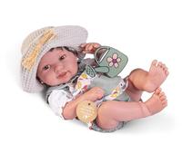 Muñecas Antonio Juan Recién Nacida Pipa cuida la Naturaleza 42cm