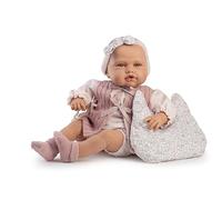MUÑECAS ANTONIO JUAN S.L. Babydoo posturitas con Chaleco. Cuerpo Flexible