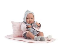 MUÑECAS ANTONIO JUAN S.L. Recien Nacida Pipa Manta Acolchada