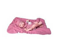 Muñeca Reborn Recien Nacida Parejita, Con Cuerpo De Vinilo 42 Cm. Incluye Pelele, Manta Y Pañal (antonio Juan - 80220)