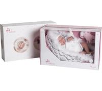 Renacida de 40 cm Noel con a granel y peluche - Arias