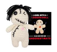 Muñecas de ganchillo hechas a mano, apoyo emocional de ganchillo | Positivo Versátil y divertido, muñecas inspiradoras de halloween, de punto de halloween, ornamento de con