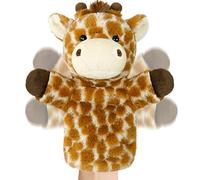 Muñecas De Mano Animales,Fiesta De Peluche León Jirafa,Títeres De Cuento Para Niños | Para Niños Niñas Padres Maestros Niños Preescolares Guarderías Aula Historia