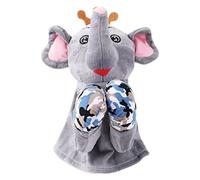 Muñecas de mano, muñecos de mano de animales Kung Fu Boxing con sonidos y acción, juguete de peluche, papel educativo, juego de narración de cuentos para cumpleaños