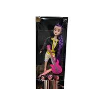 Muñecas Figura De Rumi-Mira-Zoey, Set de Figuras Articuladas con Ropa y Accesorios de Moda, K-Pop Dolls Coleccionables, Muñeca de Acción con Miembros Móviles para Fans de Anime (F)