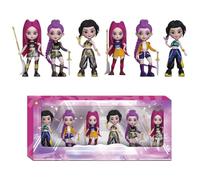 Muñecas Figura, Set de 6 Figuras de Serie Animados, Juguetes Guerreras, Ideal para Coleccionar y Regalo para Fans