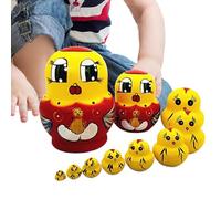 Muñecas para - Escultura de madera con temática de animales,Muñecas de madera con decoración manual | Para decoración de entrada, habitación infantil, sala de juegos y como centro de mesa