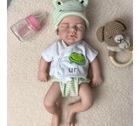 Muñecas realistas de Bebe Reborn Silicona de 33CM, Micro prematuros, Mini muñeca recién Nacida Realista Que Parece un niño durmiendo de Verdad Niño