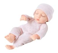 Muñecas Reborn De Silicona De Cuerpo Completo Muñeca de Silicona de | Renacer Juguetes para apretar, accesorios realistas para aliviar el estrés, coleccionables hechos a mano pa