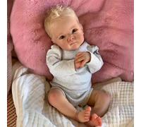 Muñecas Reborn Niña 18 Pulgadas Muñeca Reborn Realistas Muñecos bebé Tienen un Cuerpo Blando Parecen y se sienten como un bebé de Verdad bebé Realista