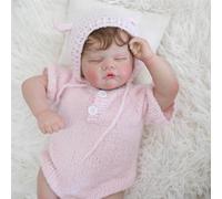 Muñecas Reborn Niña 19 Pulgadas Muñeca Reborn Realistas Muñecos bebé Tienen un Cuerpo Blando Parecen y se sienten como un bebé de Verdad Realista